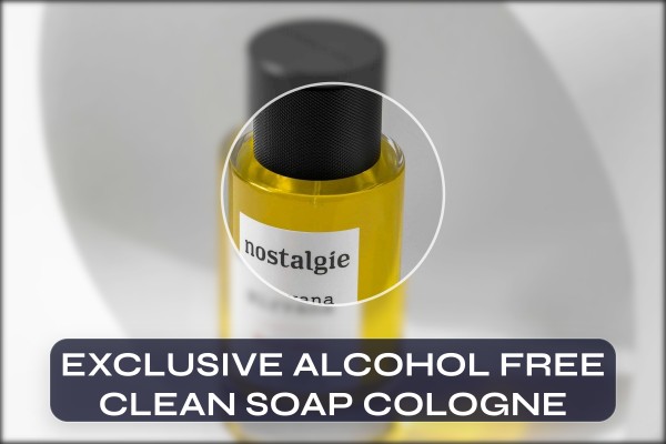 exclusive alcohol free clean soap cologne