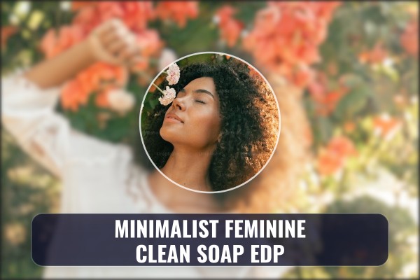 minimalist feminine clean soap edp