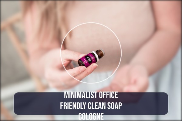minimalist office friendly clean soap cologne