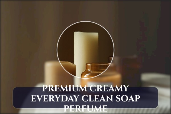 premium creamy everyday clean soap perfume