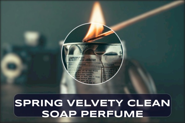 spring velvety clean soap perfume