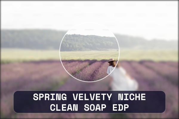 spring velvety niche clean soap edp